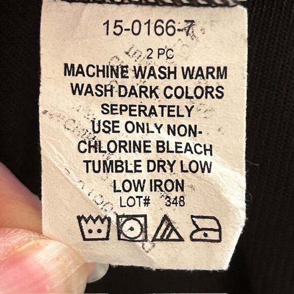 Amoureuse Womens Babydoll Black Sleepwear Gown, size Medium - Picture 6 of 6